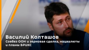 Василий Колташов. Совбез ООН и зерновая сделка, нацвалюты и планы БРИКС