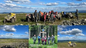 Уральская Абхазия,Ольвинский Камень 1200 на квадроциклах ATV #ЗапрудКлуб #горы #природа #урал