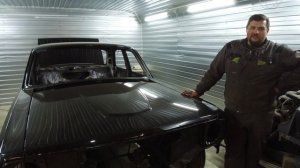 Переделка Волги с японским мотором.