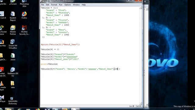Python Sinhala (Part 14) -  Nested Dictionaries - (සිංහලෙන් සවිස්තරව)