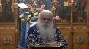 Благовещение Пресвятой Богородицы. Первосвятительское слово после чтения Евангелия 07.04.22г.