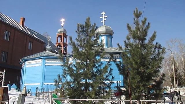 Храм Николая Чудотворца. г. Красноярск. Март 2017 г. смотреть онлайн
