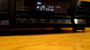 1989 Kenwood CD Player DP-2010 Demonstration