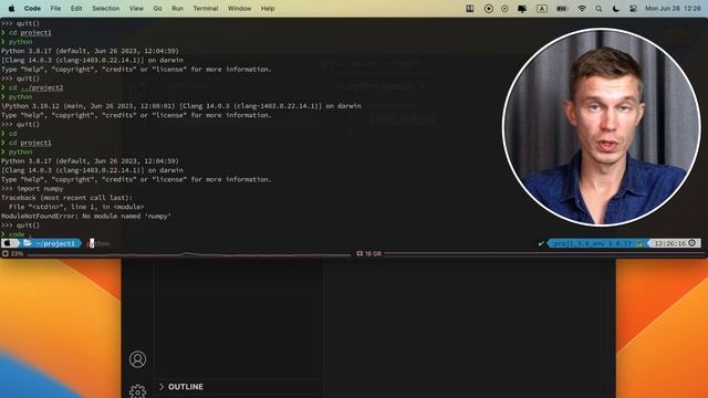 M2 Mac python installation the right way
