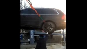Погрузка авто манипулятором