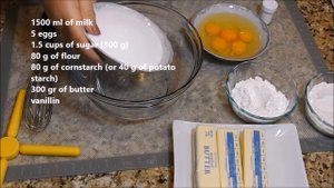 Самый Вкусный НАПОЛЕОН 2 теста. Крем  как мороженное. Napoleon cake.