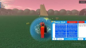 Roblox script showcase:Sonic hub