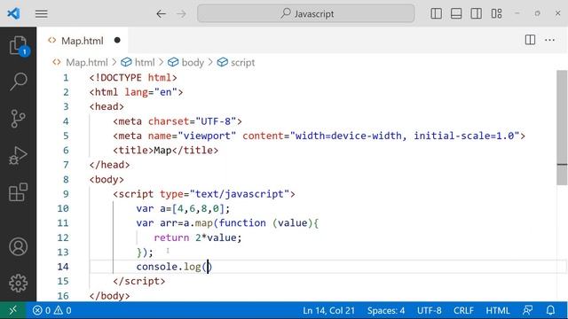 MAP function in JAVASCRIPT |  MAP() - Part 19