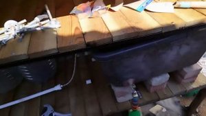 простейший капельный полив из бочки
