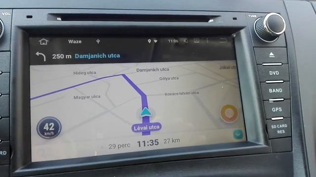Prius Android 6.0.1 multimedia run WAZE app смотреть онлайн
