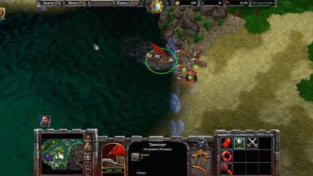 Warcraft III: Reforged. Часть 61. Гаритос - прекрасный командир! Только немного нервный...