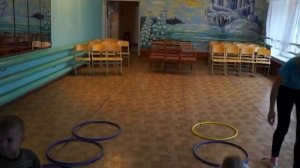 Физкультурное занятие в средней группе. Эстафета