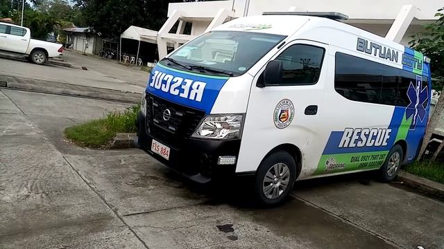 Nissan NV350 Urvan Ambulance CDRRMO Rescue Butuan City смотреть онлайн