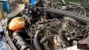 Неисправность актуатора дроссельной заслонки на автомобиле Jeep Grand Cherokee WK2 с дизельным ДВС