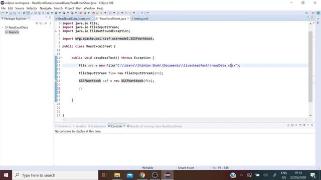 How to Read Data from Excel file in Selenium WebDriver смотреть онлайн