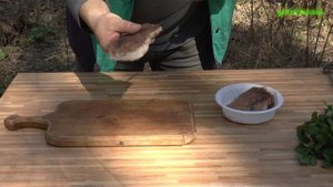 Рецепт свиной отбивной на мангале / Recipe for pork chop on the grill