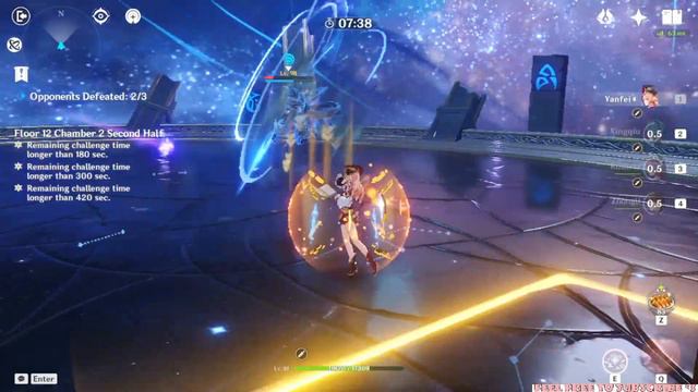 2.6 Spiral Abyss | Raiden Shogun Hypercarry Team | Yanfei VapoMelt Team | FLOOR 12 PERFECT STAR смотреть онлайн