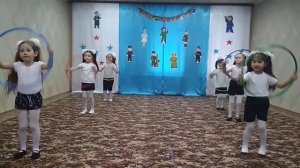 Спортивный танец с обручами