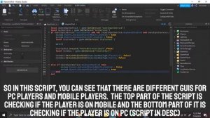 How to Check if a Player is on MOBILE OR PC - Roblox Studio