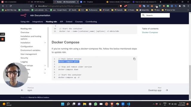 How to Update N8N in VSCode Docker Compose смотреть онлайн
