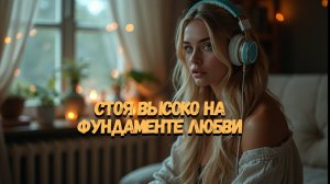 Стоя высоко на фундаменте любви