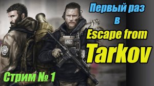 Escape from Tarkov.  Впервые играю в Тарков Стрим №1.  #bulldezeer