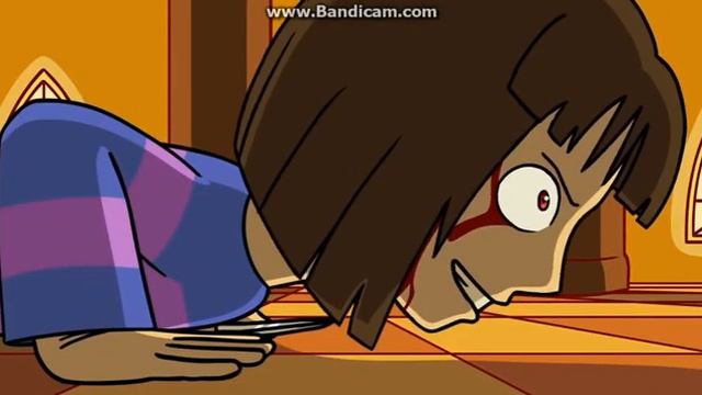 Санс против Фриск(Чары)(андертейл анимация) смотреть онлайн