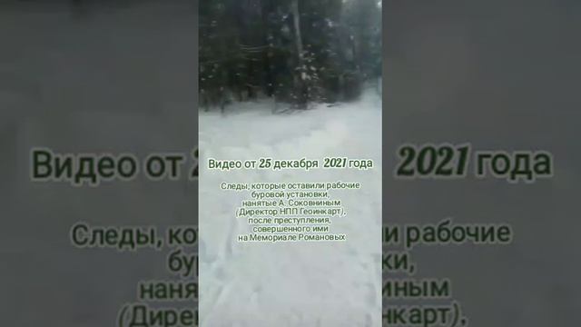 Это то,что не видит местная полиция и Евгений Рябинин из гос.охраны культурного наследия 25.12.2021