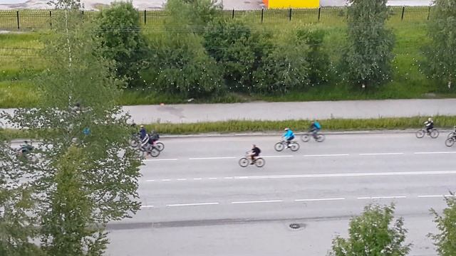 Велоночь 12.06.15. 4к видео