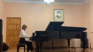 И. С. Бах Прелюдия и Фуга 3 ХТК 1 том Исп. Рипомельникова Дарья