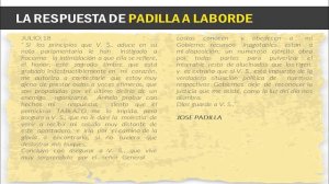 conferencia sobre Padilla - Jose William Porras