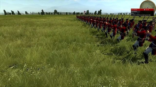 Empire Total War: LINE BATTLE with General Andy's Musket Sounds смотреть онлайн