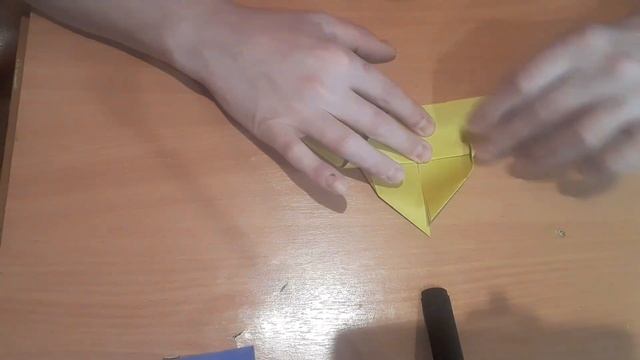 Поделки из бумаги.Красивая бабочка оригами. смотреть онлайн