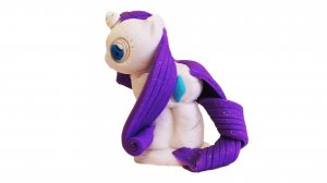 ✿ РАРИТИ из пластилина Плей До My little pony Мой Маленький Пони Дружба это чудо Rarity