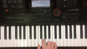 Как запрограммировать кн REGISTRATION разными тонами на синтезаторе Casio CT X3000