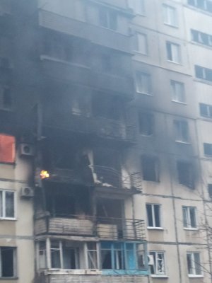 журналистка в Бахмуте