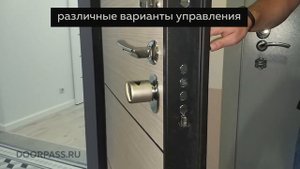 Электронная входная дверь. Smart electronic door