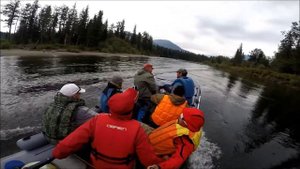 Лодка Выдра600 Алдан+Тоха50 40км/ч под загрузкой 750кг