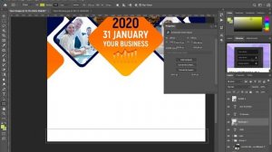 Best A4 Flyer Design 2020 - Photoshop Tutorial