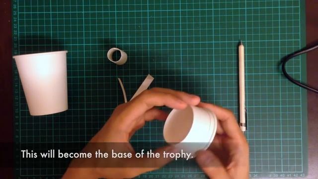 Paper Cup Trophy ( Kid's DIY ) - Great Father's Day Gift смотреть онлайн