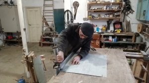 Крыша для улья.как загнуть жесть.