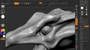 Урок 14. Работаем с подобъектом в ZBrush.