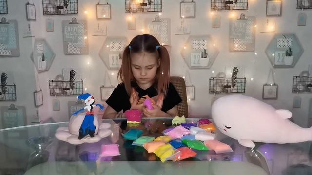 как слепить торт Опять вика с воздушным пластилином смотреть онлайн