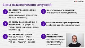 Педагогические ситуации в деятельности учителя, их виды и способы разрешения