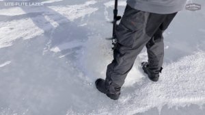 Ice Drilling Made Easy With The Lite-Flite Lazer | StrikeMaster®