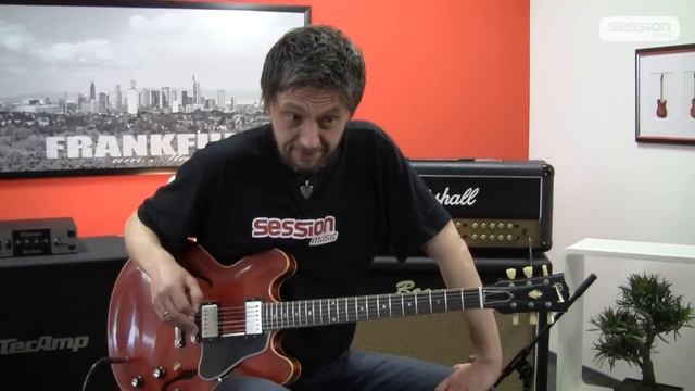 GIBSON ES-335 1961 V.O.S. Vintage Cherry смотреть онлайн