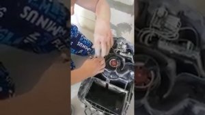 Ремонт пылесоса бош гас 35,замена двигателя своми руками