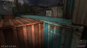S.T.A.L.K.E.R. Связь времён. Тайник альянса на складе контейнеров. Юпитер