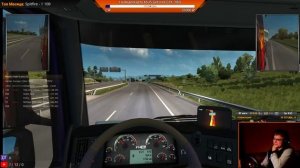 Euro Truck Simulator 2: Вечерне-ночные рейсы в мультиплеере