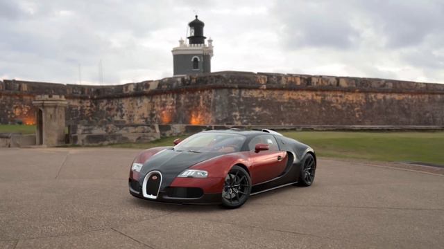 Gran Turismo 7 Scapes Photo Mode 26 - 2013 Bugatti Veyron 16.4 (Burnt Maroon)